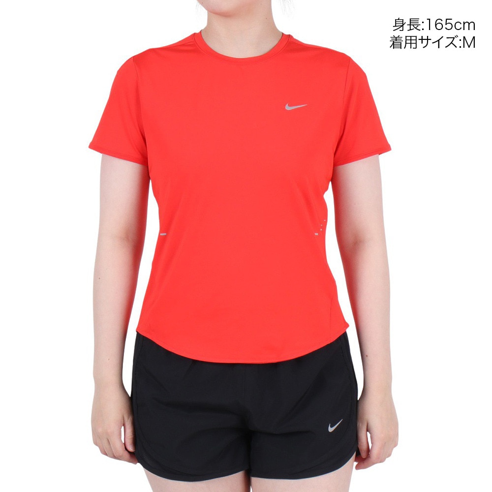 ナイキ（NIKE）（レディース）スウィフト ドライフィット 半袖ランニングトップ HM9699-696