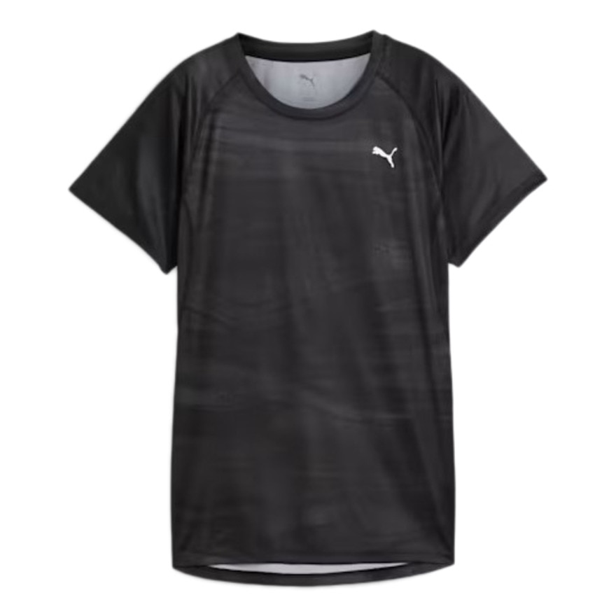 プーマ（PUMA）（レディース）ランニング ラン ヴェロシティ AOP 半袖 Tシャツ 527256 01 BLK