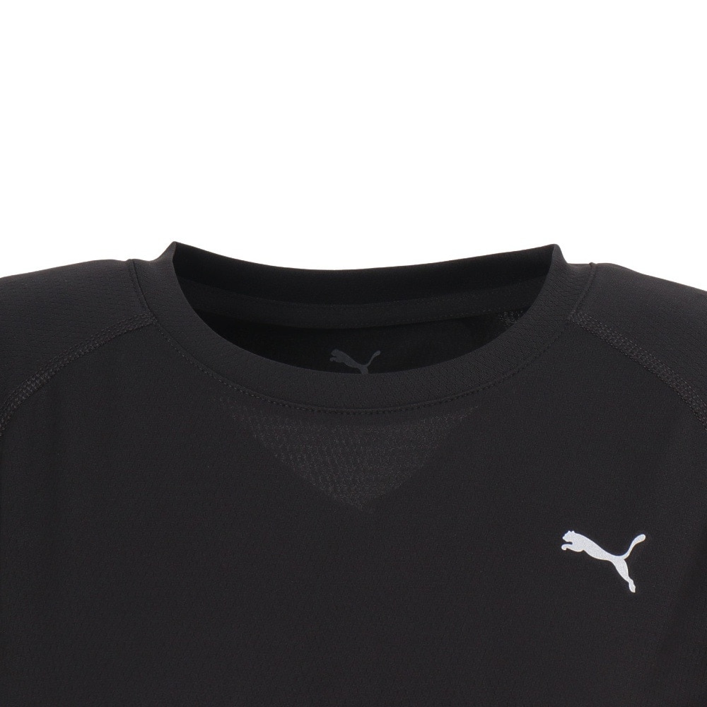 プーマ（PUMA）（レディース）ランニング ラン ヴェロシティ 半袖Tシャツ 527258 01 BLK