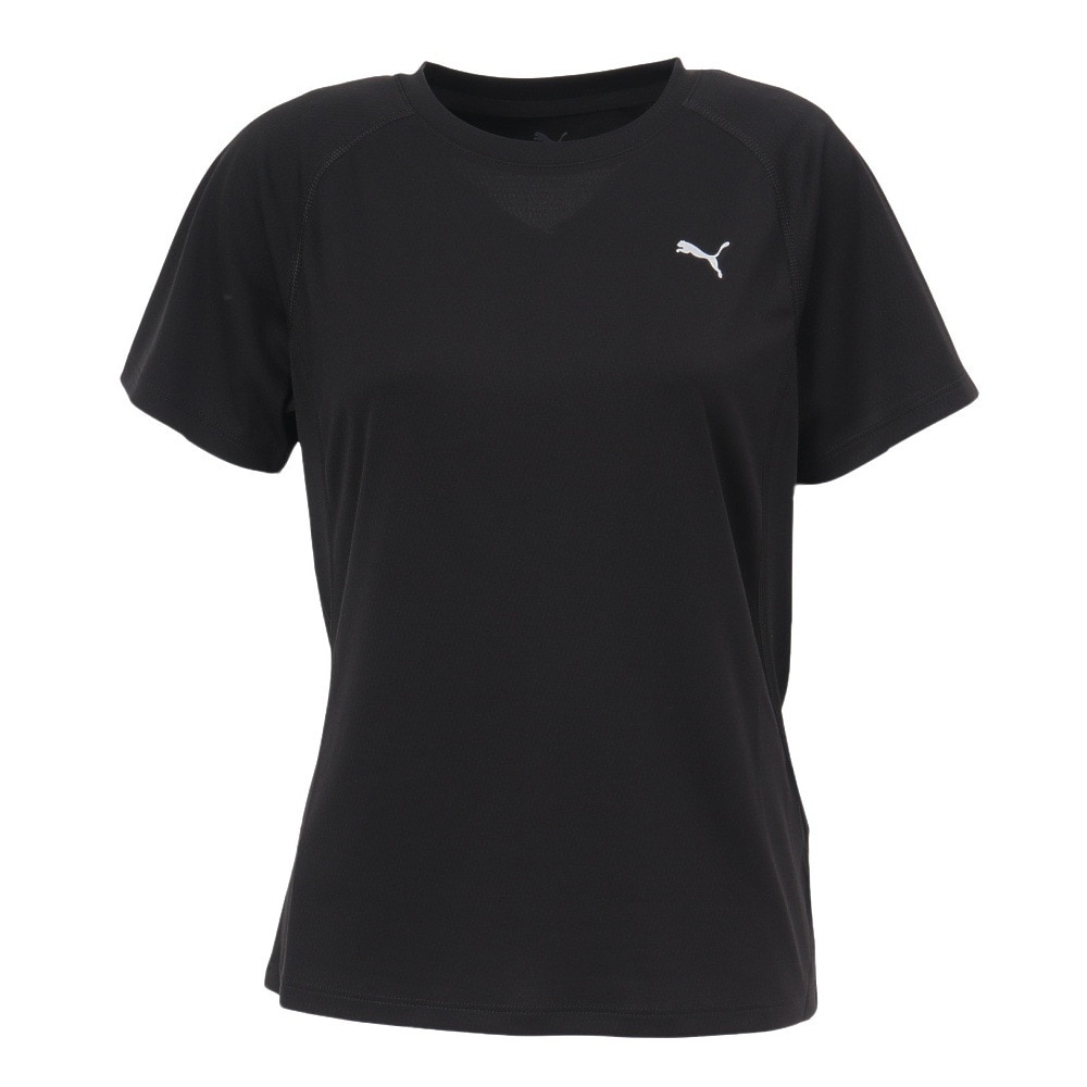 プーマ（PUMA）（レディース）ランニング ラン ヴェロシティ 半袖Tシャツ 527258 01 BLK