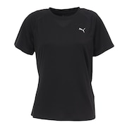 (レディース)ランニング ラン ヴェロシティ 半袖Tシャツ 527258 01 BLK