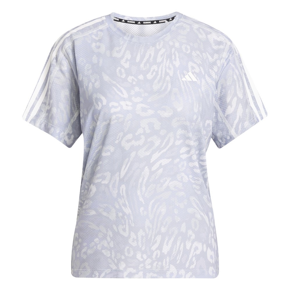 アディダス（adidas）（レディース）オウン ザ ラン クライマクール スリーストライプス半袖Tシャツ KVL17-JD7758