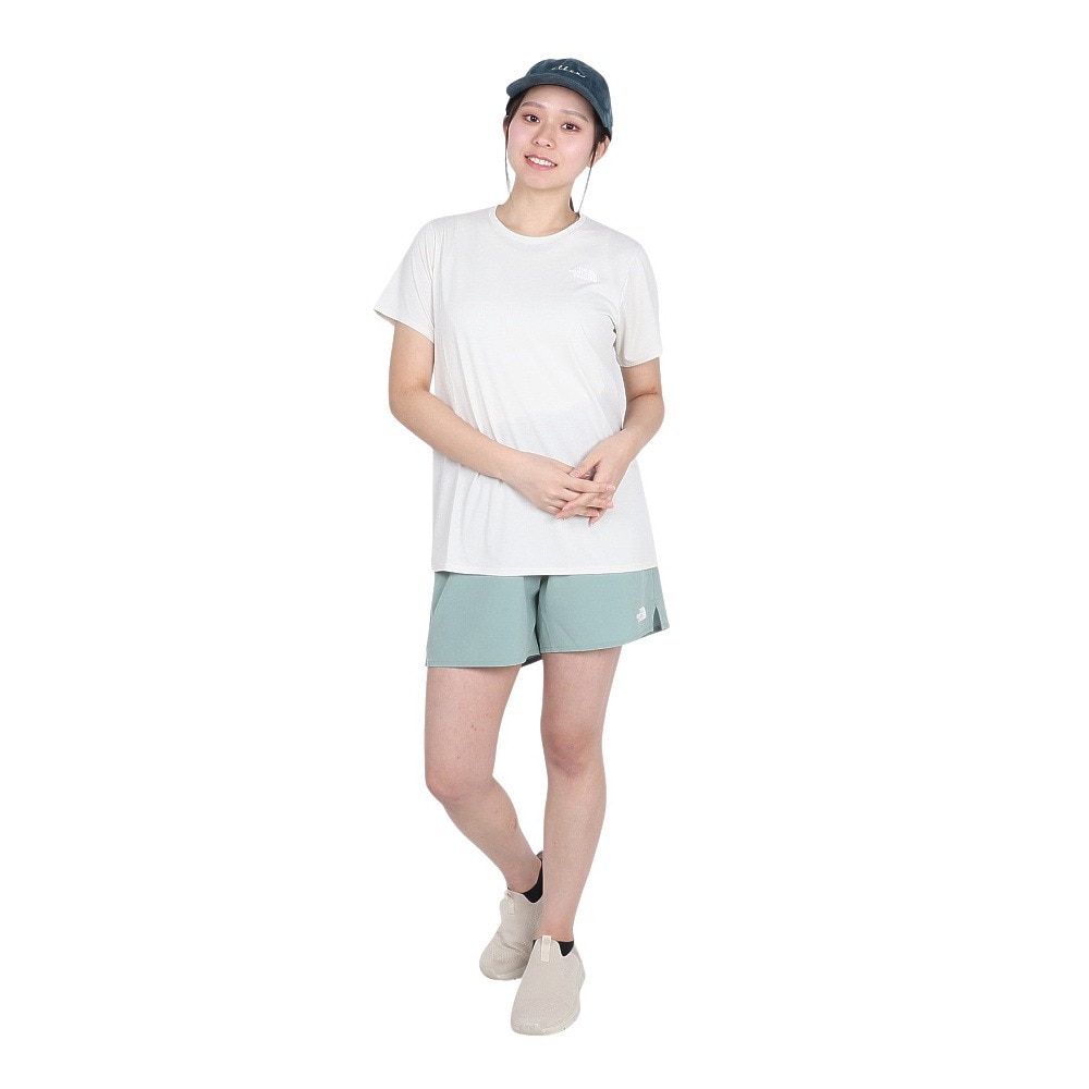 ザ・ノース・フェイス（THE NORTH FACE）（レディース）半袖Tシャツ GTDメランジクルー NTW12595 GS