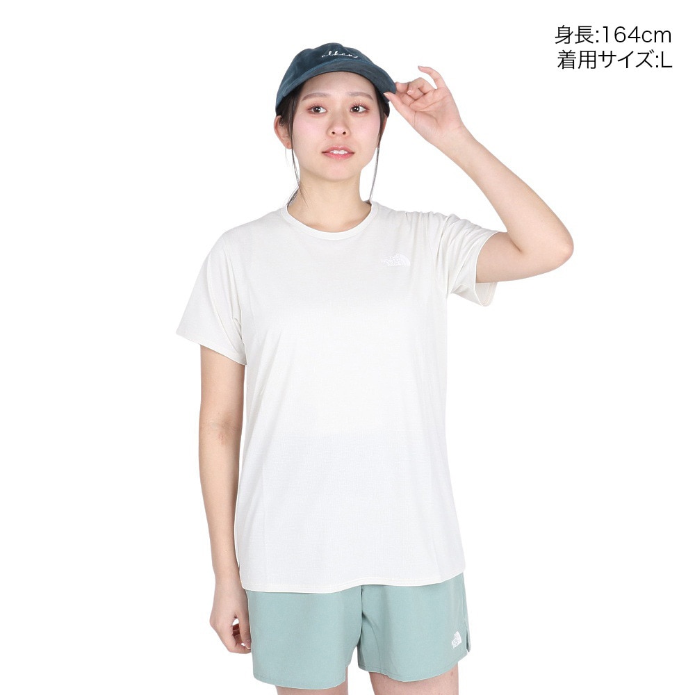 ザ・ノース・フェイス（THE NORTH FACE）（レディース）半袖Tシャツ GTDメランジクルー NTW12595 GS