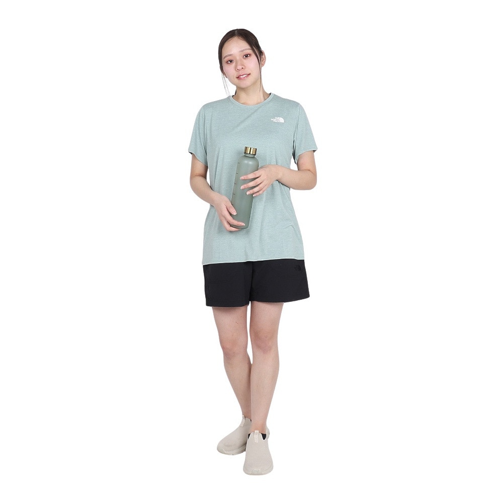 ザ・ノース・フェイス（THE NORTH FACE）（レディース）半袖Tシャツ GTDメランジクルー NTW12595 IG