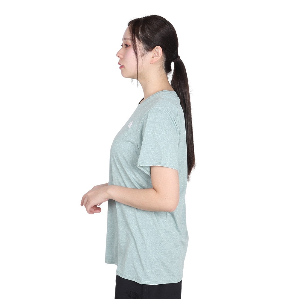 ザ・ノース・フェイス（THE NORTH FACE）（レディース）半袖Tシャツ GTDメランジクルー NTW12595 IG