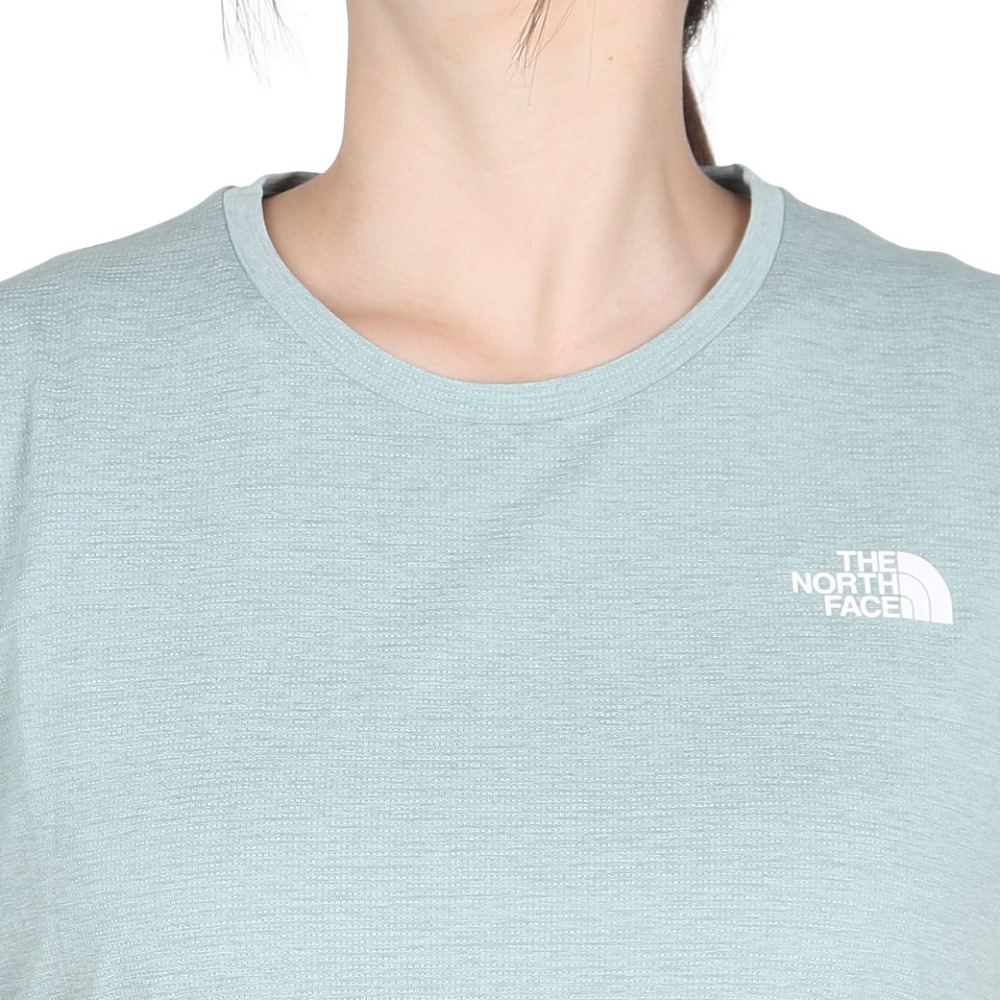 ザ・ノース・フェイス（THE NORTH FACE）（レディース）半袖Tシャツ GTDメランジクルー NTW12595 IG
