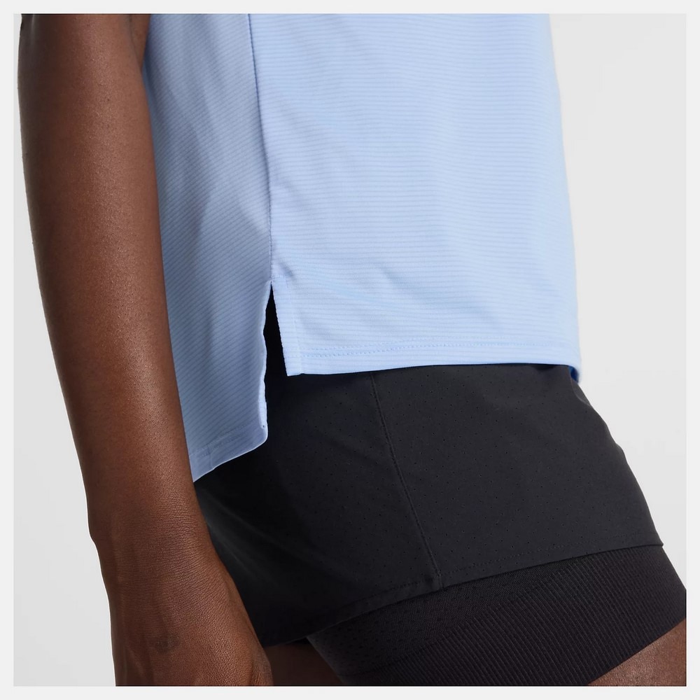 ニューバランス（new balance）（レディース）Marathon Sport Essentials Graphic 半袖Tシャツ AWT5103YELE