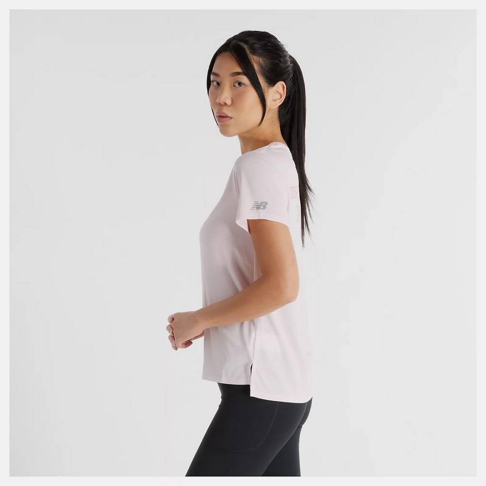 ニューバランス（new balance）（レディース）Nagoya Marathon Sport Essentials Graphic 半袖Tシャツ AWT5103YRSG