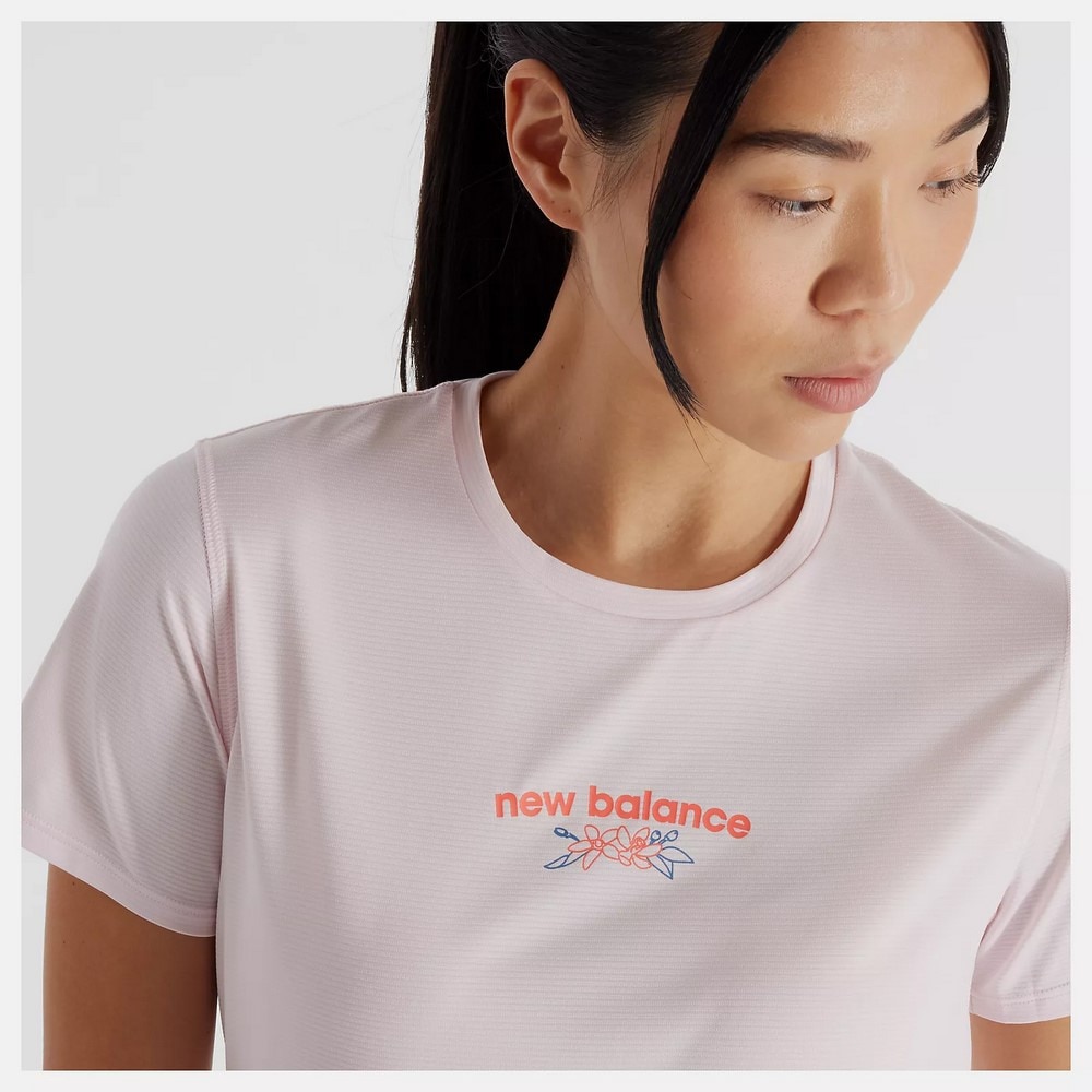 ニューバランス（new balance）（レディース）Nagoya Marathon Sport Essentials Graphic 半袖Tシャツ AWT5103YRSG