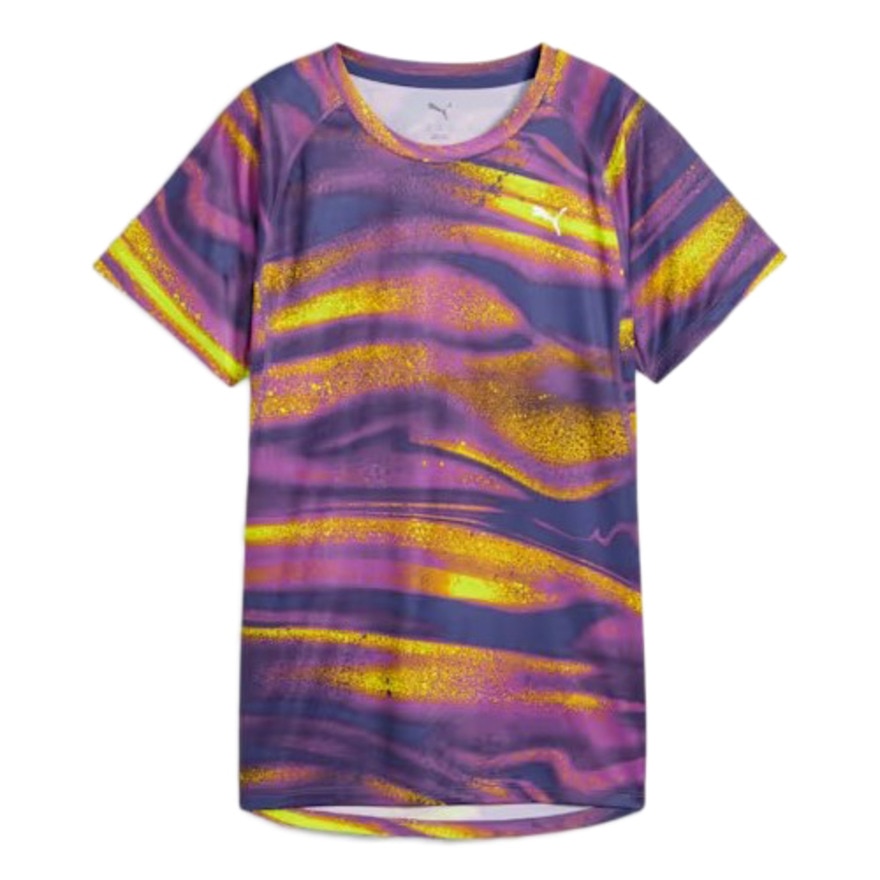 プーマ（PUMA）（レディース）ランニング ラン ヴェロシティ AOP 半袖 Tシャツ 527256 89 VLT