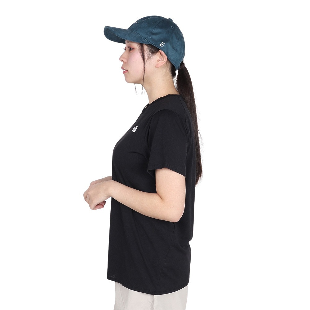 ザ・ノース・フェイス（THE NORTH FACE）（レディース）半袖Tシャツ GTDメランジクルー NTW12595 K