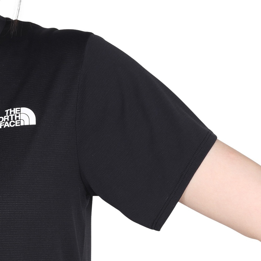 ザ・ノース・フェイス（THE NORTH FACE）（レディース）半袖Tシャツ GTDメランジクルー NTW12595 K