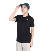 (レディース)半袖Tシャツ GTDメランジクルー NTW12595 K