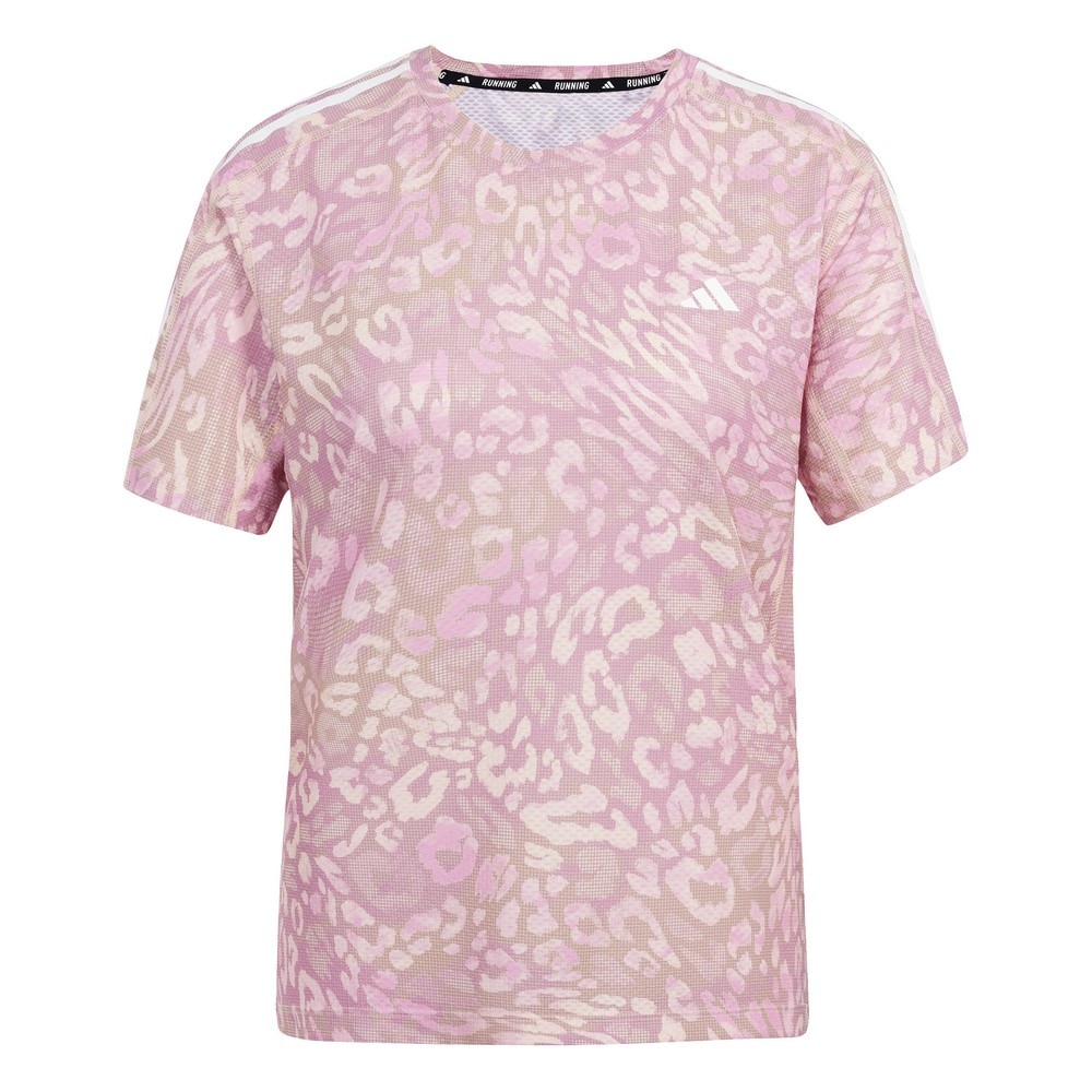 アディダス（adidas）（レディース）オウン ザ ラン クライマクール スリーストライプス半袖Tシャツ KVL17-JC7408