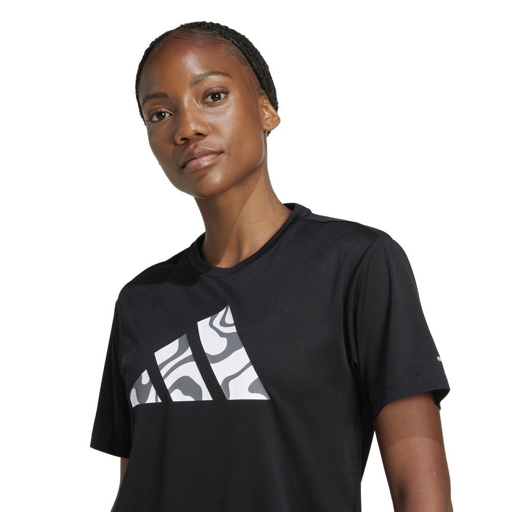 アディダス（adidas）（レディース）ラン イット ブランドラブ 半袖Tシャツ KVL53-JD2348
