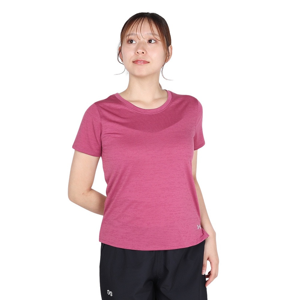 アンダーアーマー（UNDER ARMOUR）（レディース）ローンチ 半袖 Tシャツ 1382434 659