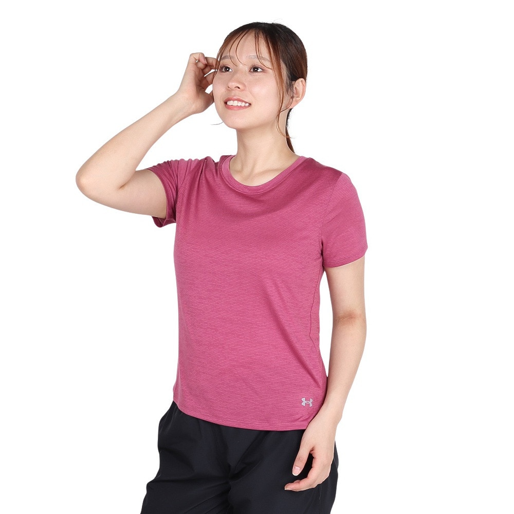 アンダーアーマー（UNDER ARMOUR）（レディース）ローンチ 半袖 Tシャツ 1382434 659