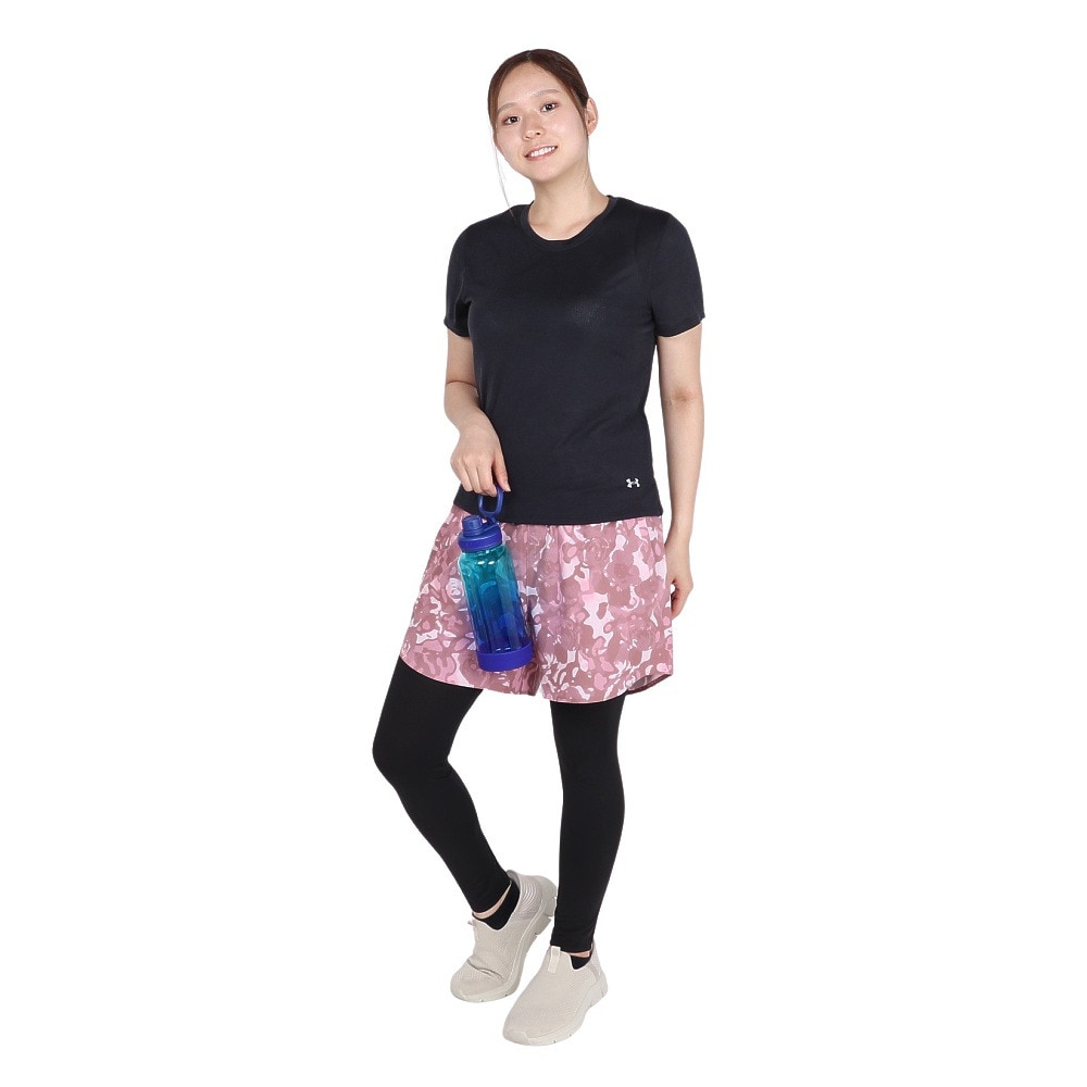 アンダーアーマー（UNDER ARMOUR）（レディース）ローンチ ジャカード ショートスリーブ Tシャツ 6005096 004