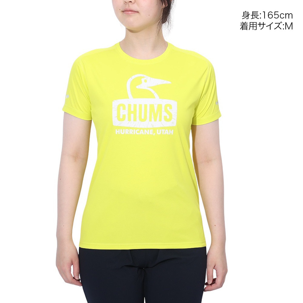チャムス（CHUMS）（レディース）ランニング BB Face 半袖Tシャツ CH11-2494-M014