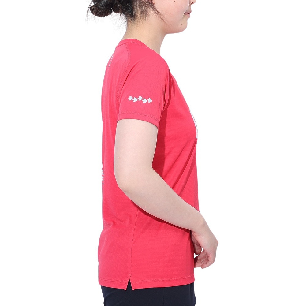 チャムス（CHUMS）（レディース）ランニング BB Face 半袖Tシャツ CH11-2494-R018