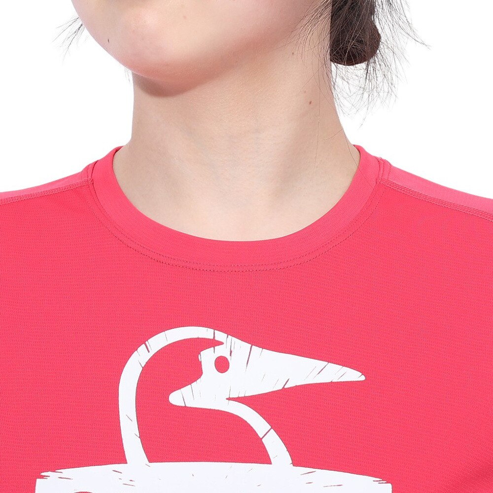 チャムス（CHUMS）（レディース）ランニング BB Face 半袖Tシャツ CH11-2494-R018