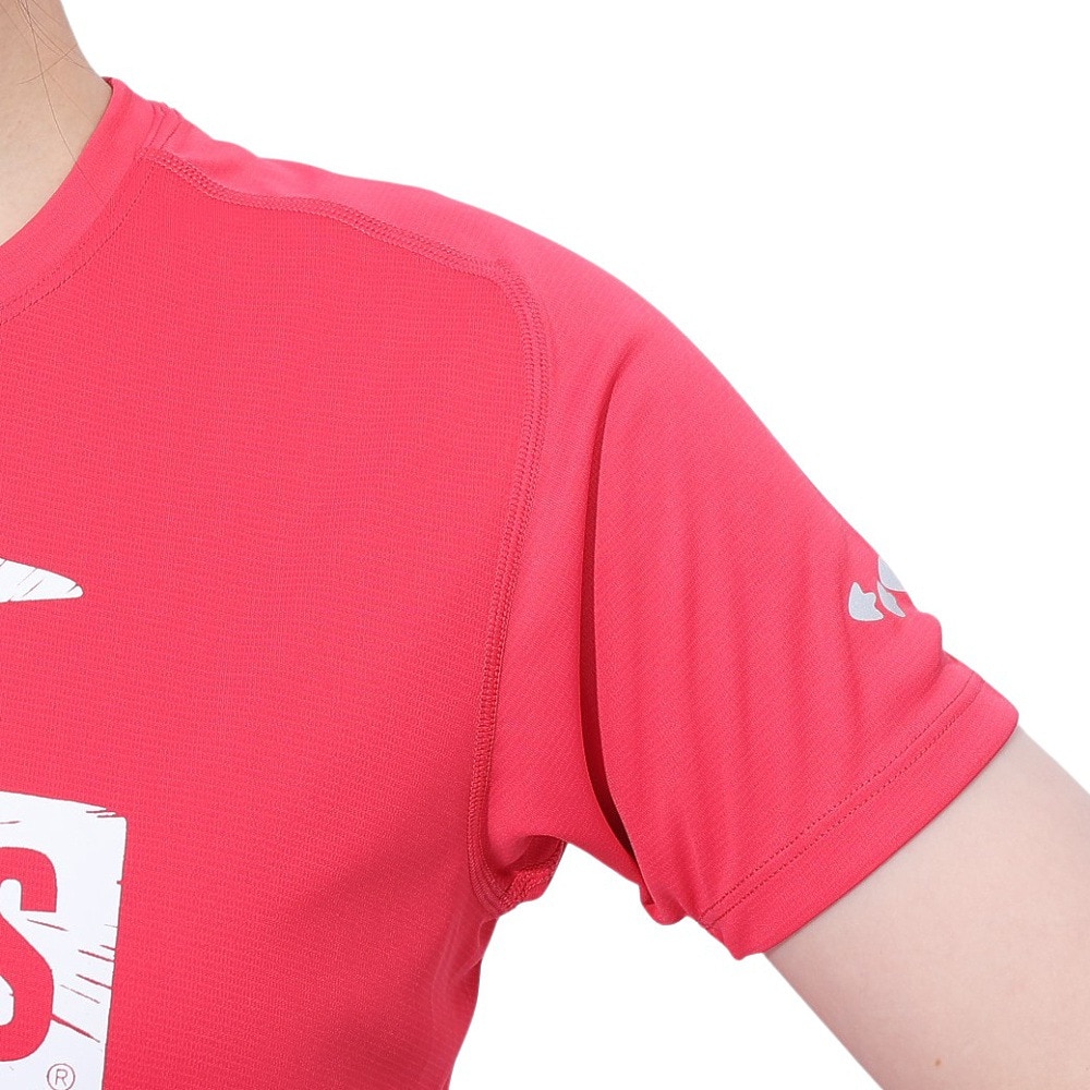 チャムス（CHUMS）（レディース）ランニング BB Face 半袖Tシャツ CH11-2494-R018