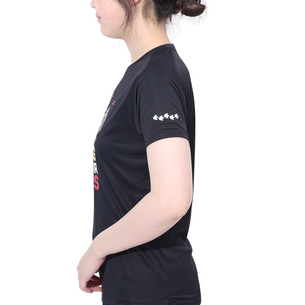 チャムス（CHUMS）（レディース）ランニング Cstm BB 半袖Tシャツ CH11-2495-K001