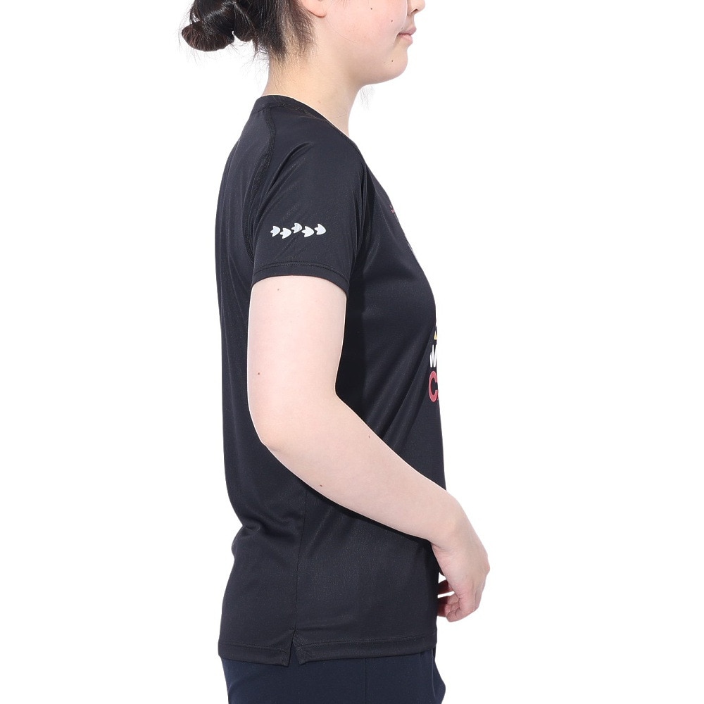 チャムス（CHUMS）（レディース）ランニング Cstm BB 半袖Tシャツ CH11-2495-K001