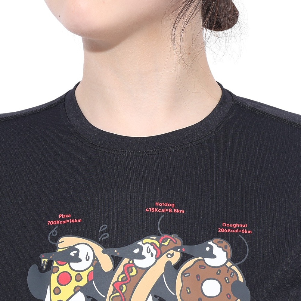 チャムス（CHUMS）（レディース）ランニング Cstm BB 半袖Tシャツ CH11-2495-K001