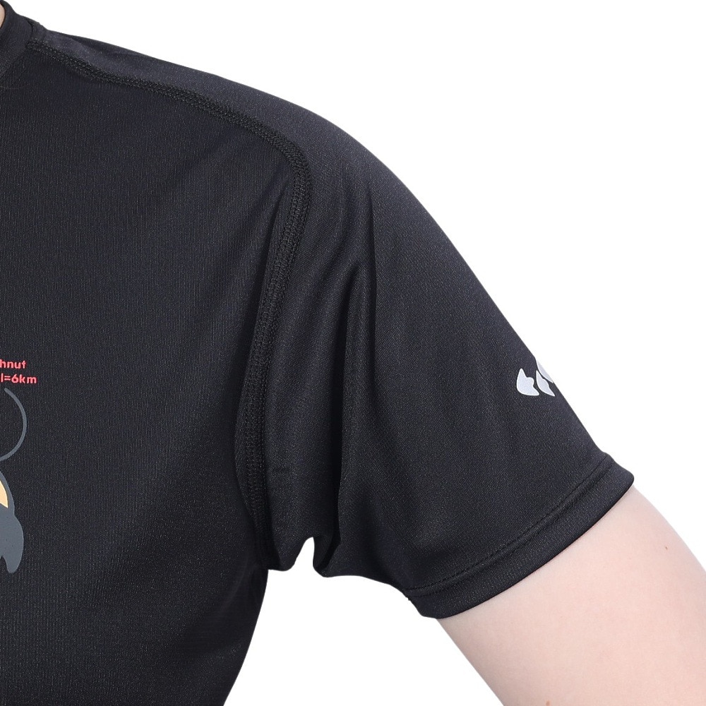 チャムス（CHUMS）（レディース）ランニング Cstm BB 半袖Tシャツ CH11-2495-K001