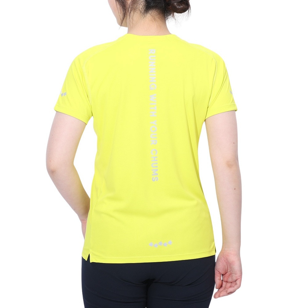 チャムス（CHUMS）（レディース）ランニング Cstm BB 半袖Tシャツ CH11-2495-M014