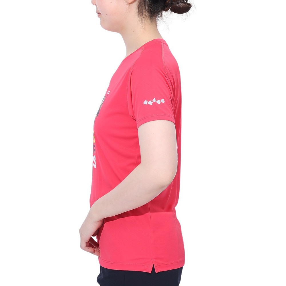 チャムス（CHUMS）（レディース）ランニング Cstm BB 半袖Tシャツ CH11-2495-R018