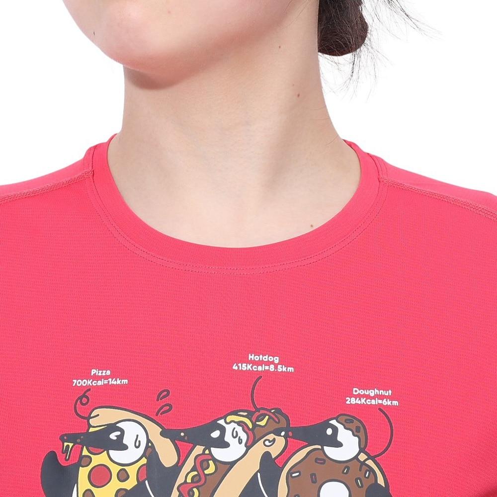 チャムス（CHUMS）（レディース）ランニング Cstm BB 半袖Tシャツ CH11-2495-R018
