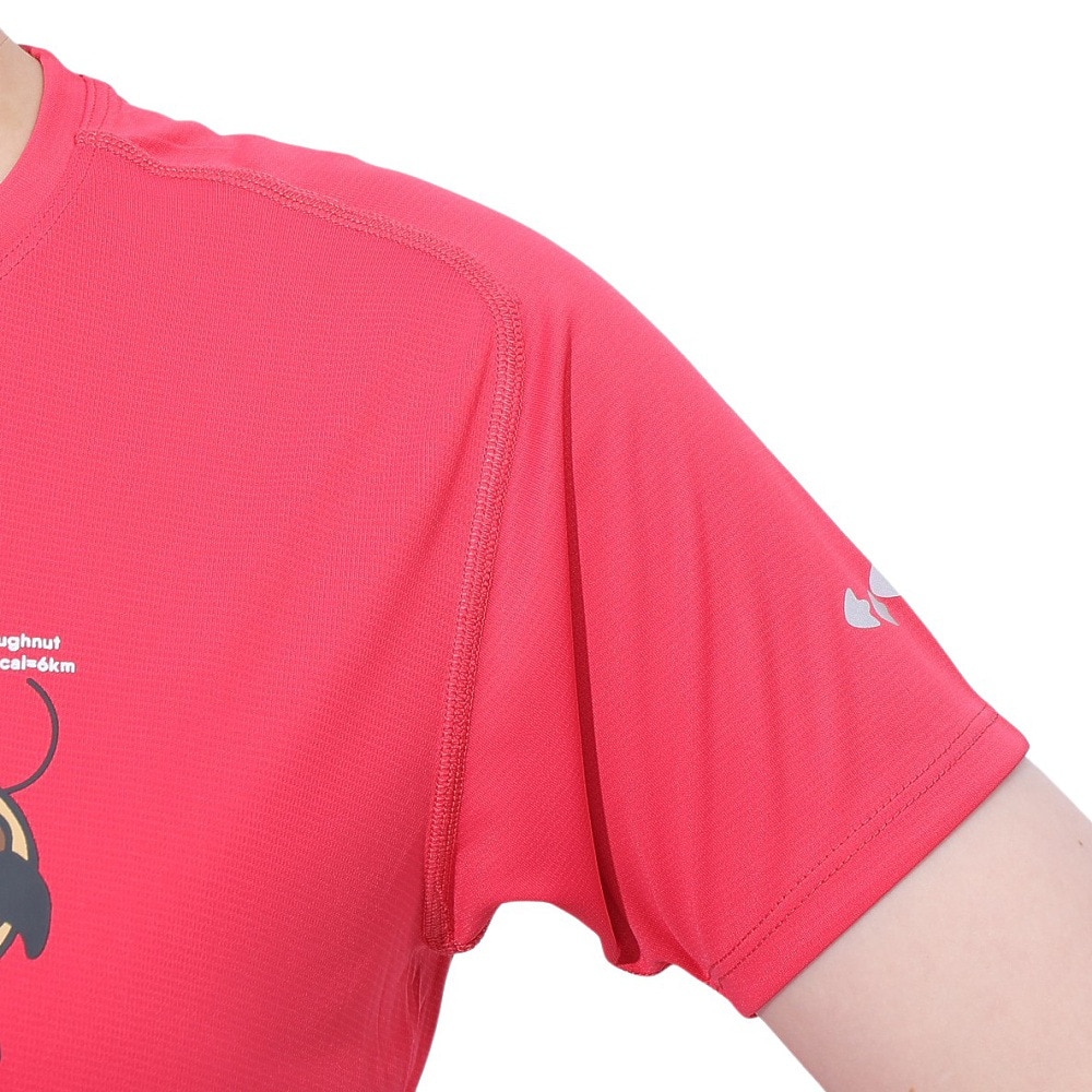 チャムス（CHUMS）（レディース）ランニング Cstm BB 半袖Tシャツ CH11-2495-R018