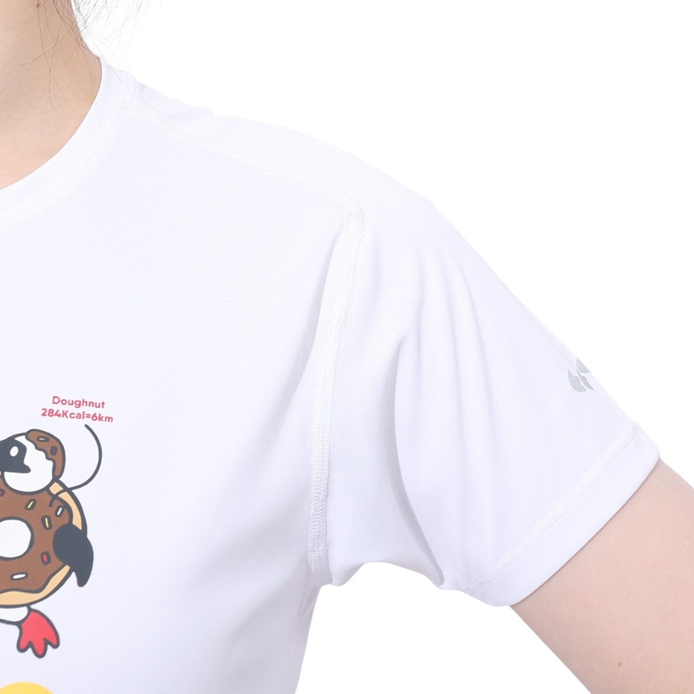 チャムス（CHUMS）（レディース）ランニング Cstm BB 半袖Tシャツ CH11-2495-W001