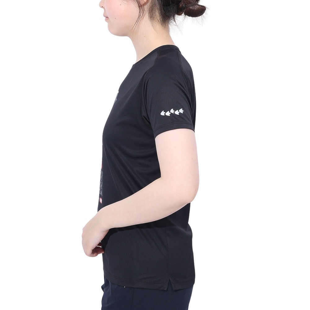 チャムス（CHUMS）（レディース）Rng ラブ&アドヴェン 半袖Tシャツ CH11-2497-K001
