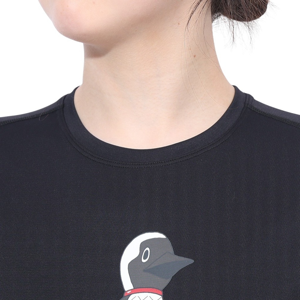 チャムス（CHUMS）（レディース）Rng ラブ&アドヴェン 半袖Tシャツ CH11-2497-K001