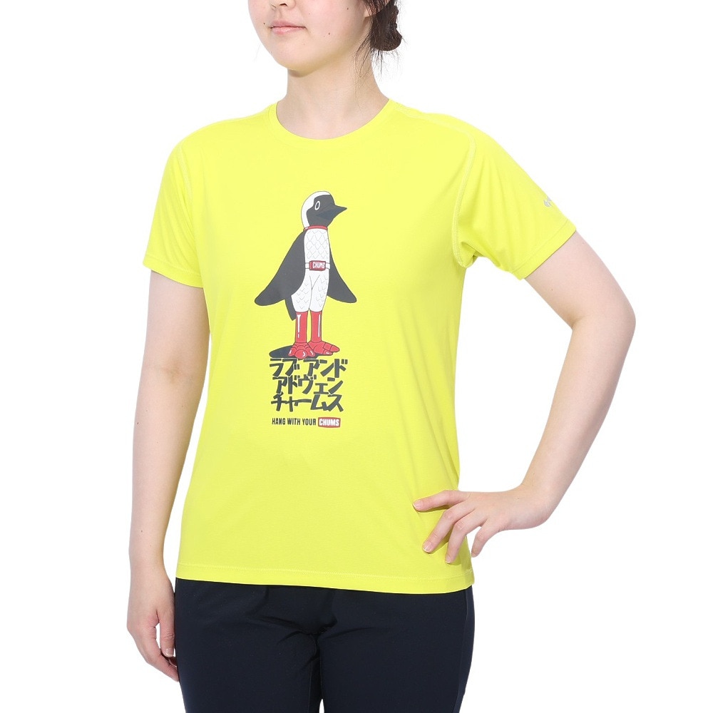 チャムス（CHUMS）（レディース）Rng ラブ&アドヴェン 半袖Tシャツ CH11-2497-M014