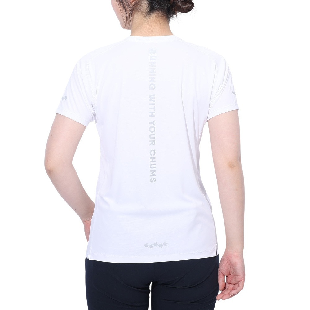 チャムス（CHUMS）（レディース）Rng ラブ&アドヴェン 半袖Tシャツ CH11-2497-W001