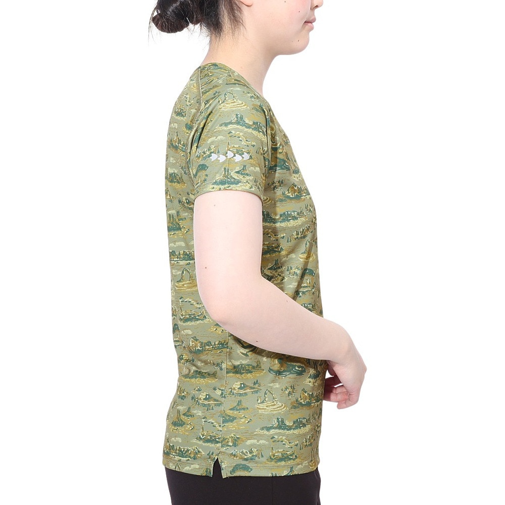 チャムス（CHUMS）（レディース）Rng All Pattern 半袖Tシャツ CH11-2498-Z352