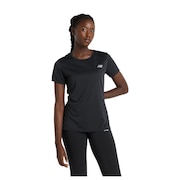(レディース)スポーツショートスリーブTシャツ WT51244BK