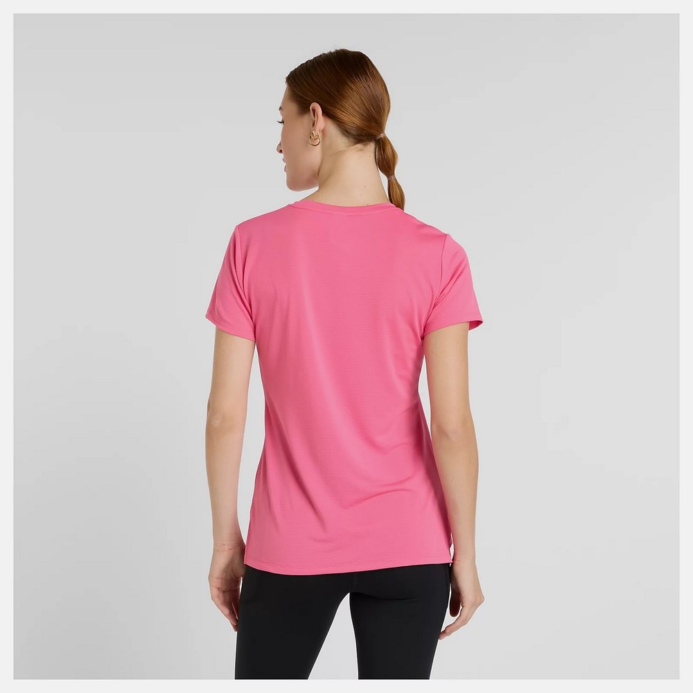 ニューバランス（new balance）（レディース）スポーツショートスリーブTシャツ WT51244DAB