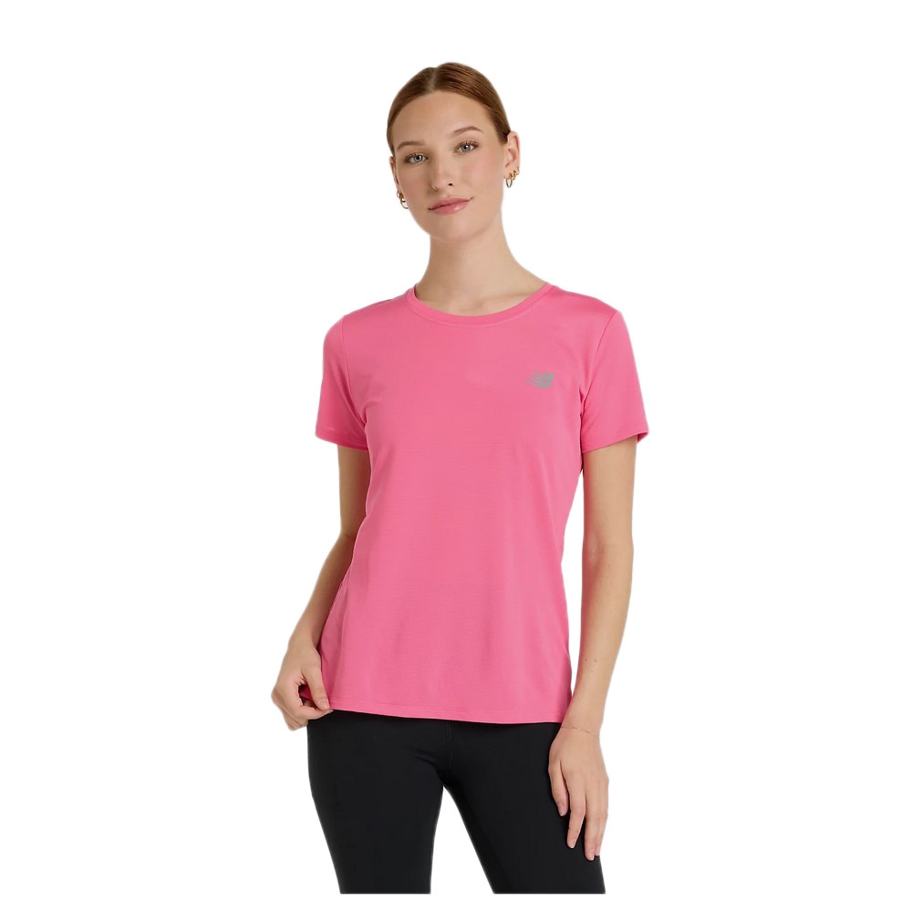 ニューバランス（new balance）（レディース）スポーツショートスリーブTシャツ WT51244DAB