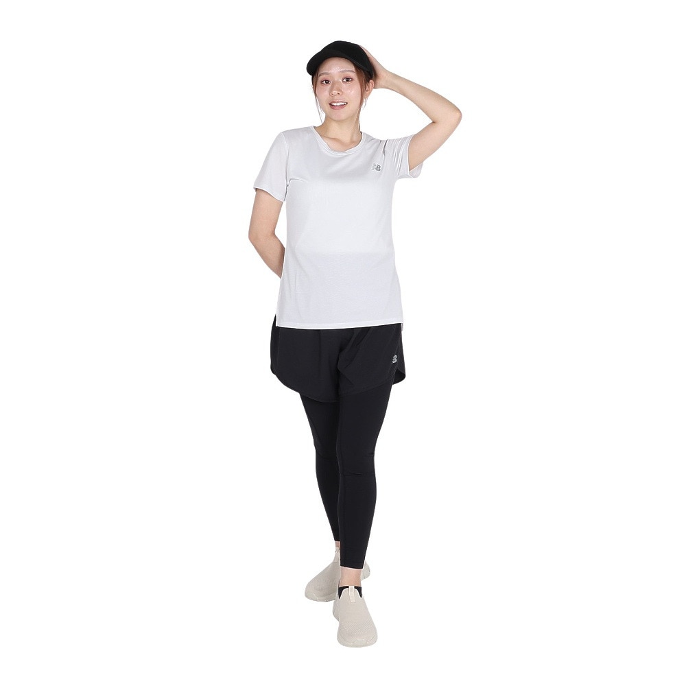 ニューバランス（new balance）（レディース）スポーツ 半袖Tシャツ WT51244GYM