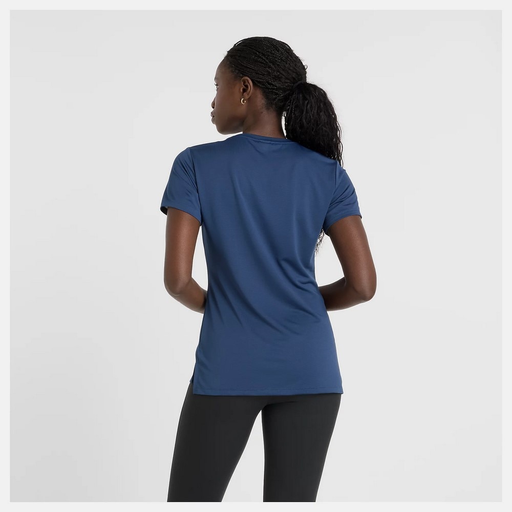 ニューバランス（new balance）（レディース）スポーツショートスリーブTシャツ WT51244NNY