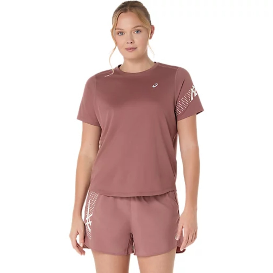 アシックス（ASICS）（レディース）ICON半袖シャツ 2012D231.601