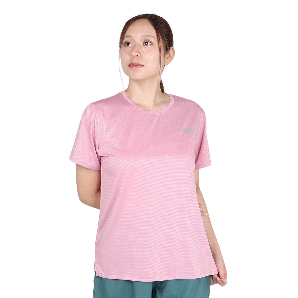 ニューバランス（new balance）（レディース）Essentials ランTシャツ WT41222PTF