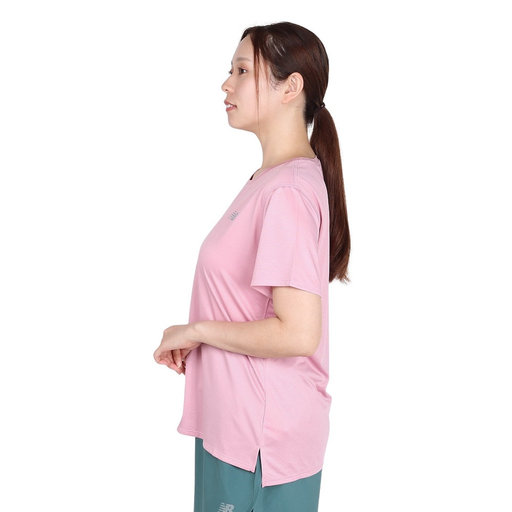 ニューバランス（new balance）（レディース）Essentials ランTシャツ WT41222PTF