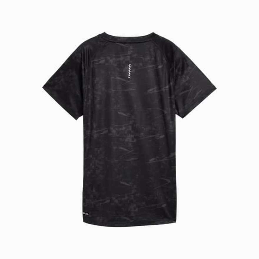 プーマ（PUMA）（レディース）ランニング ヴェロシティ AOP 半袖 Tシャツ 528230 01 BLK